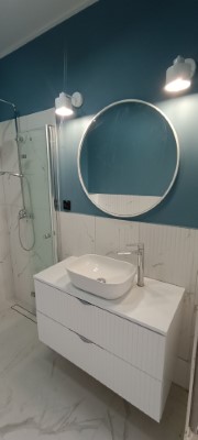 Mała łazienka na piętrze